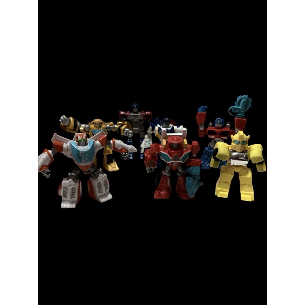 5 Hasbro Playskool Heroes Transformers Rescue Bots‎ Action Figures + More
